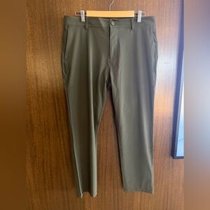 RHONE Men's Forest Green Chinos